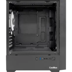 Caja/Torre Coolbox GM220 MPFUSION ARGB Negra