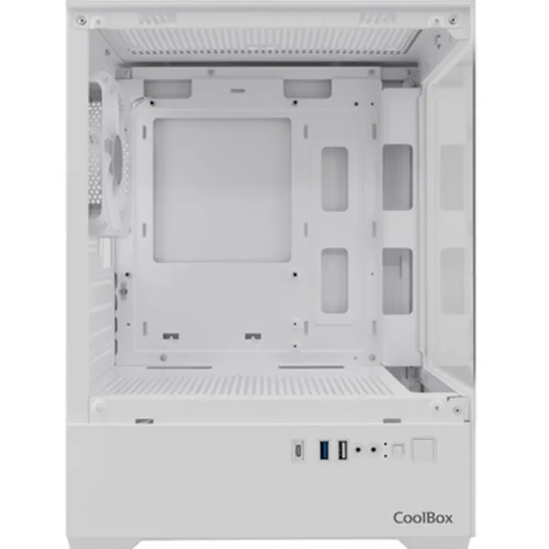 Caja/Torre Coolbox GM200 Vision Lite ARGB Blanca