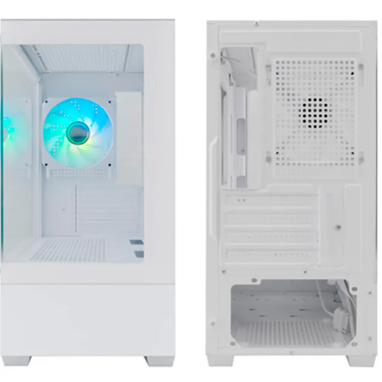 Caja/Torre Coolbox GM200 Vision Lite ARGB Blanca