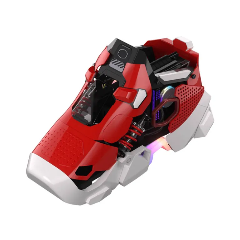 Caja/Torre Cooler Master Sneaker X Rojo