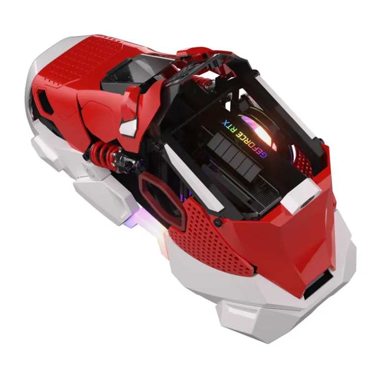 Caja/Torre Cooler Master Sneaker X Rojo