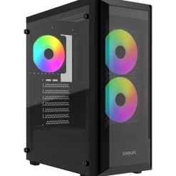 Caja/Torre COOLPC Black Nebula ARGB Negro