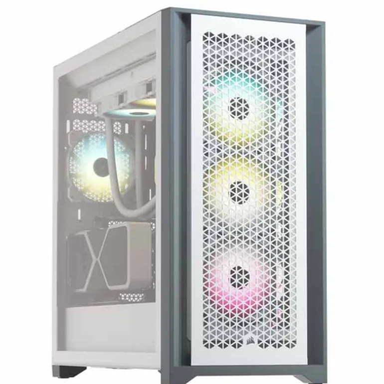 Caja/Torre Corsair 5000D AIRFLOW White Cristal Templado