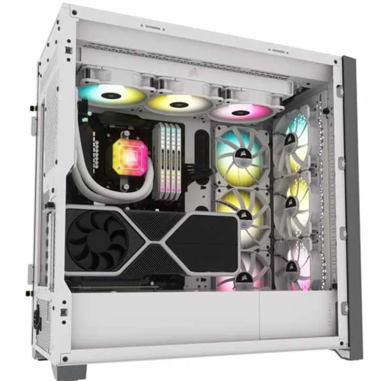 Caja/Torre Corsair 5000D AIRFLOW White Cristal Templado