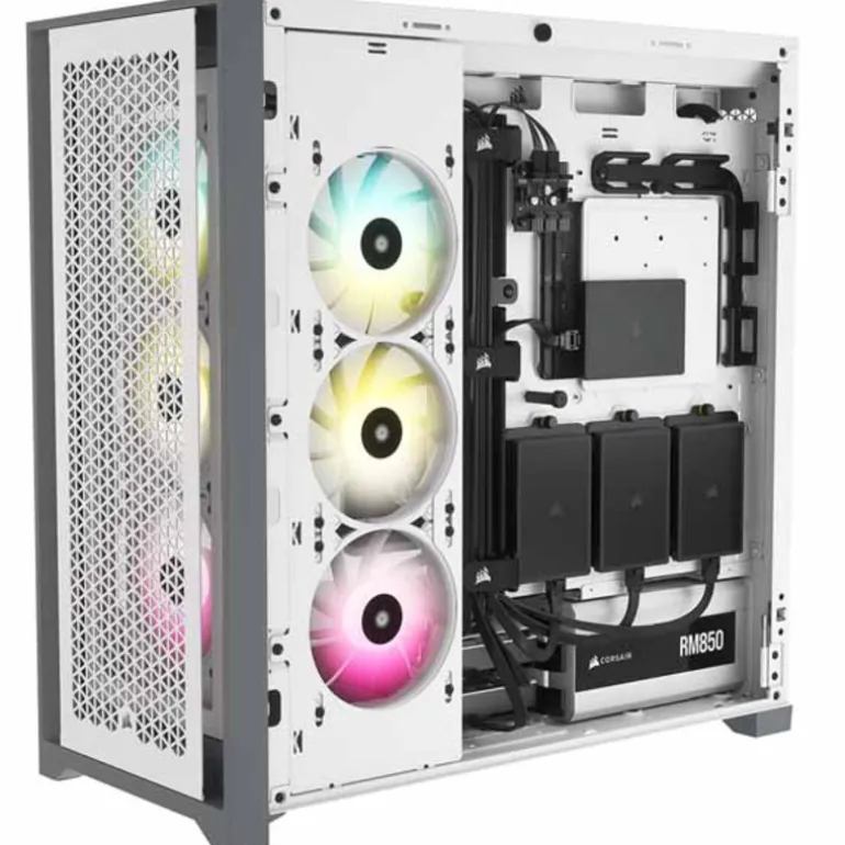 Caja/Torre Corsair 5000D AIRFLOW White Cristal Templado