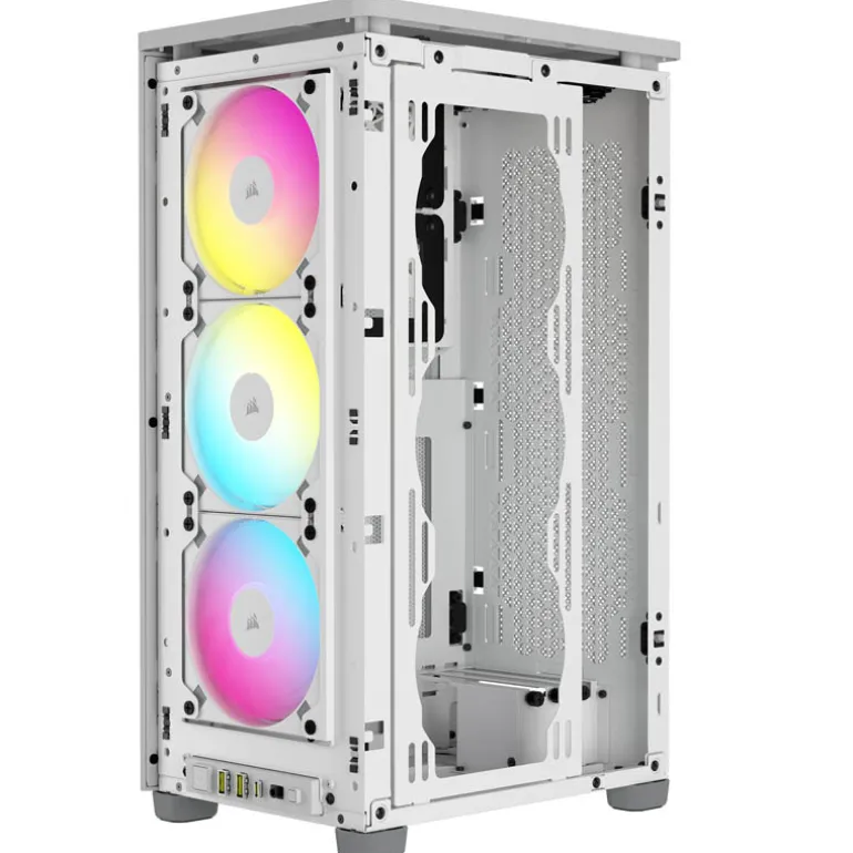 Caja/Torre Corsair 2000D RGB Airflow Blanco