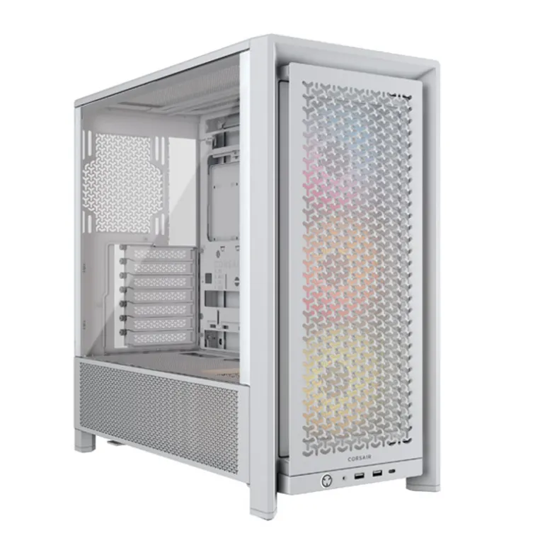 Caja/Torre Corsair FRAME 4000D RS ARGB Blanco
