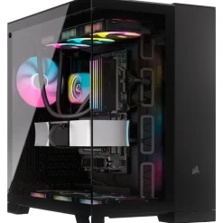 Caja/Torre Corsair iCUE LINK 6500X RGB Doble Cristal Negro