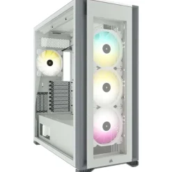 Caja/Torre Corsair iCUE 7000X White Cristal Templado