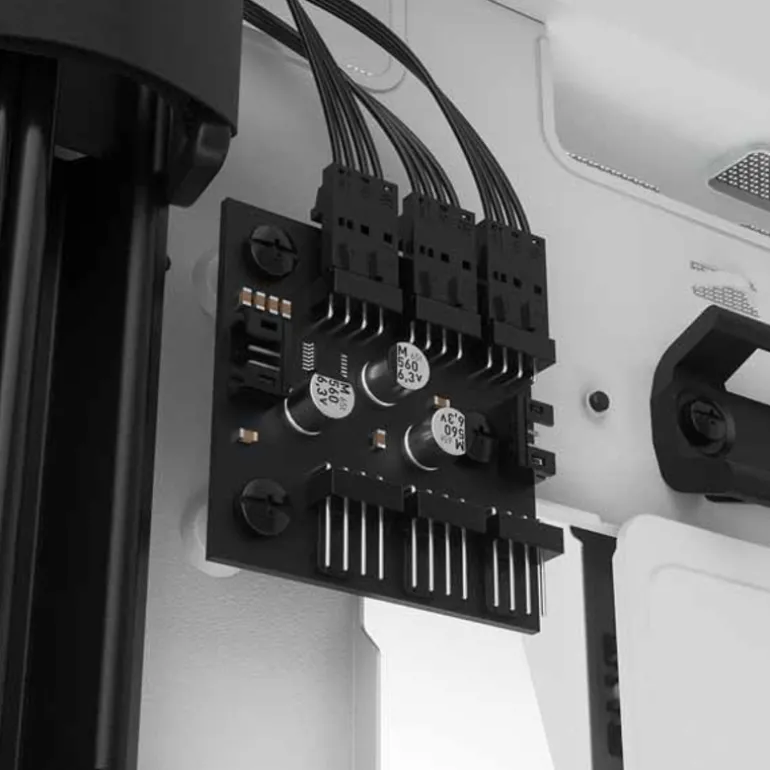 Caja/Torre Corsair iCUE 5000X RGB White Cristal Templado