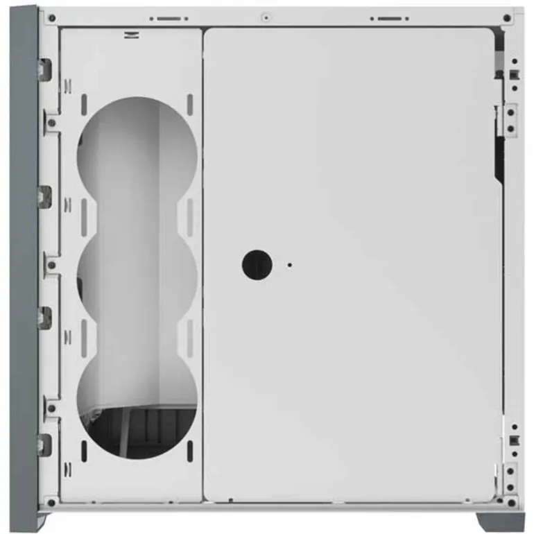 Caja/Torre Corsair iCUE 5000X RGB White Cristal Templado