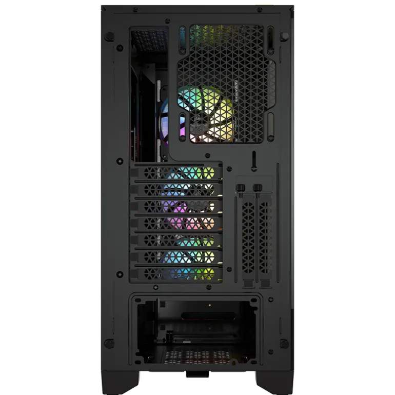 Caja/Torre Corsair iCUE 4000X RGB Black Cristal Templado