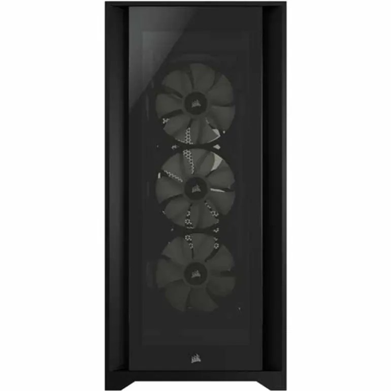 Caja/Torre Corsair iCUE 5000X RGB Black Cristal Templado