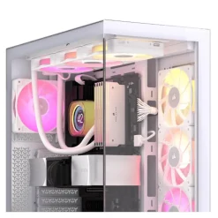 Caja/Torre Corsair 3500X ARGB Blanco