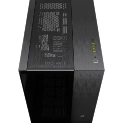 Caja/Torre Corsair 6500X Doble Cristal Negro, Aluminio Obsidiana