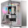 Caja/Torre Corsair 6500X Doble Cristal Blanco, Gris Satinado