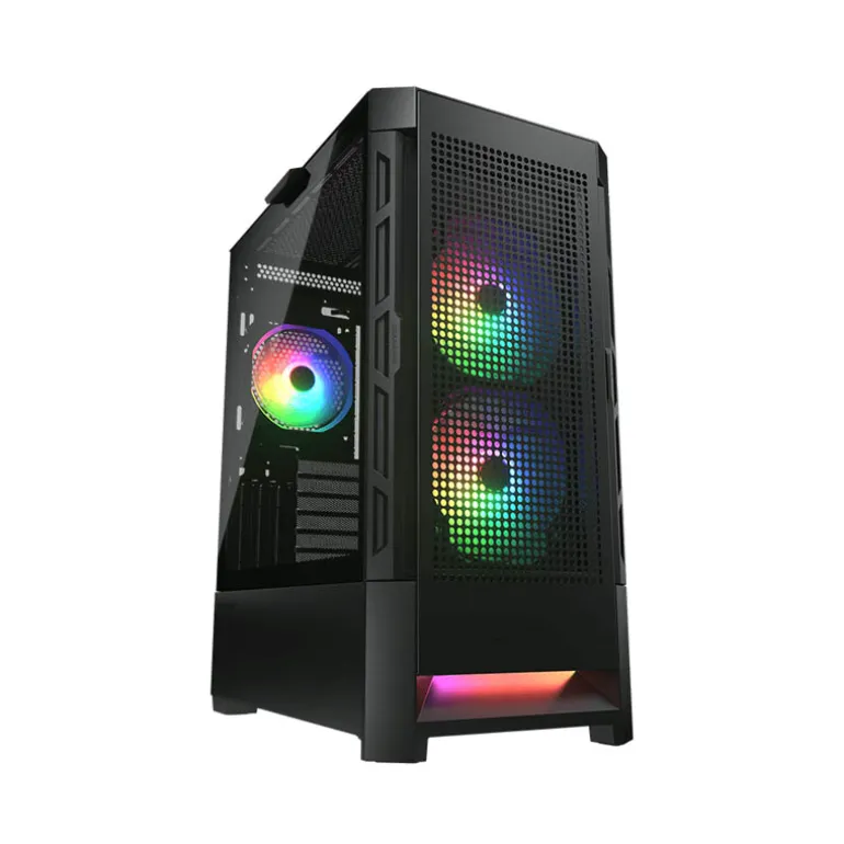 Caja/Torre Cougar Airface RGB Negro