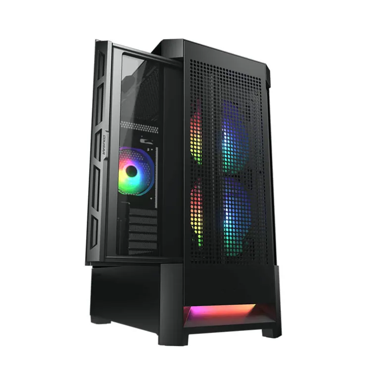 Caja/Torre Cougar Airface RGB Negro