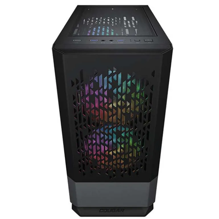 Caja/Torre Cougar MG140 Air RGB Black Cristal Templado