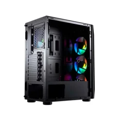 Caja/Torre Cougar MX410 Mesh-G RGB Cristal Templado