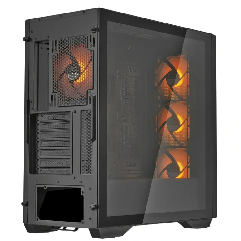 Caja/Torre Cougar Uniface RGB Negro