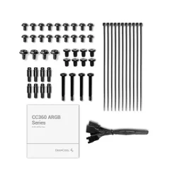 Caja/Torre Deepcool CC360 ARGB Blanco