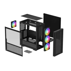 Caja/Torre DeepCool CH560 Mesh Negro