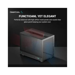 Caja/Torre DeepCool CH160 Negro