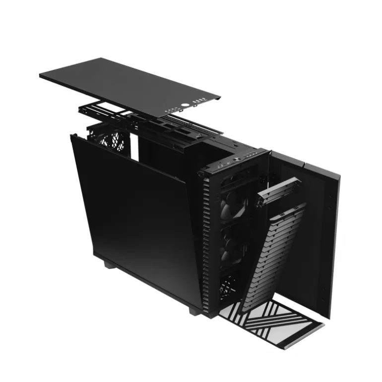 Caja/Torre Fractal Design Define 7 Negro Panel Lateral Insonorizado