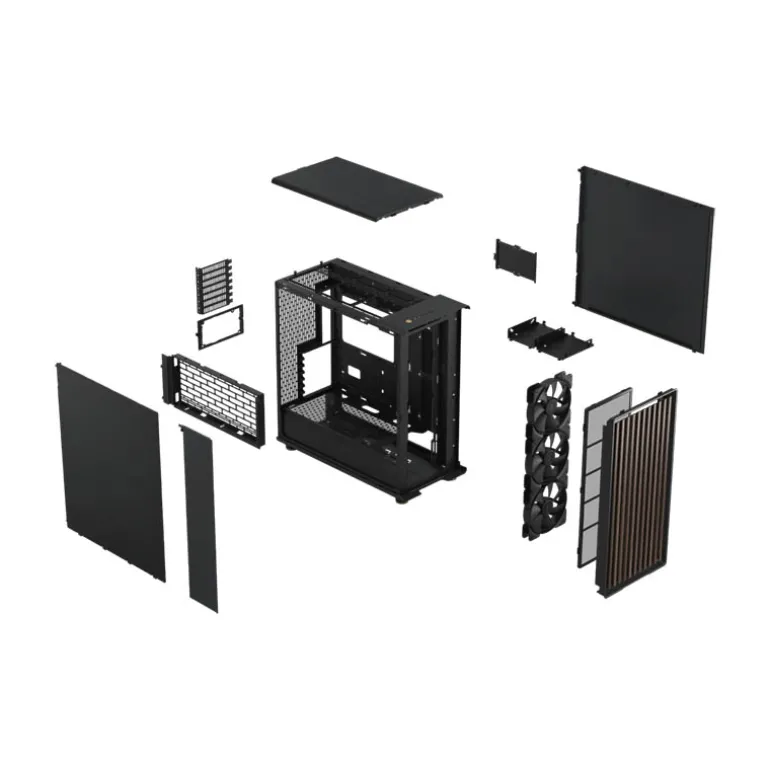 Caja/Torre Fractal Design North XL Charcoal Negro