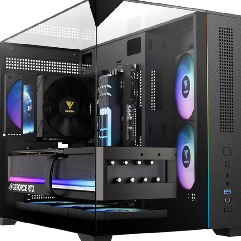 Caja/Torre Gamdias Atlas M3M ARGB Negro