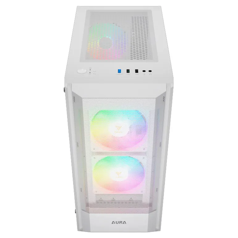 Caja/Torre Gamdias Aura GC6 ARGB Blanco