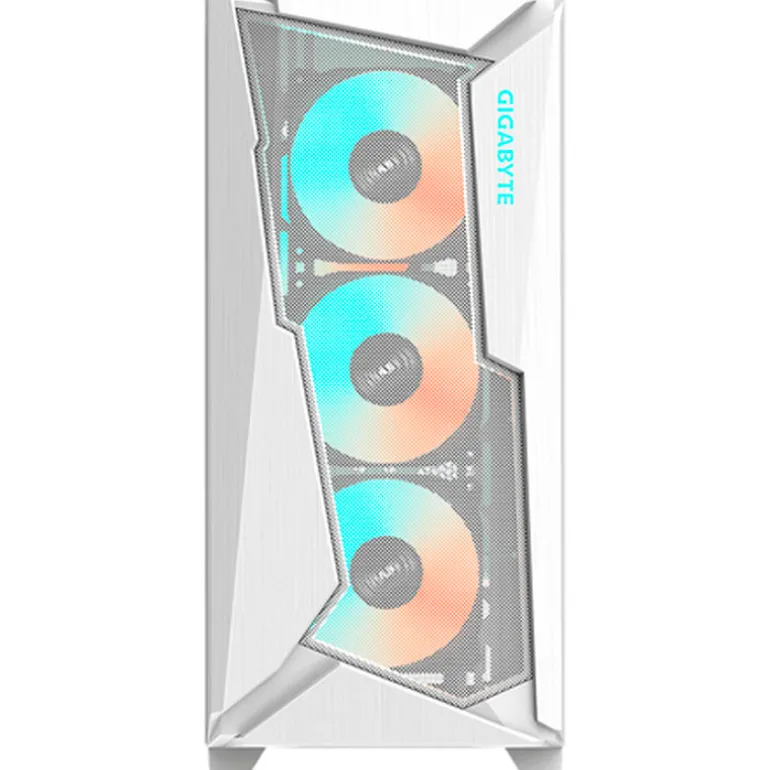 Caja/Torre Gigabyte C301 Glass V2 RGB Blanco