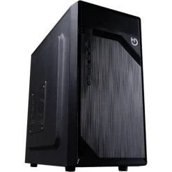 Caja/Torre Hiditec Q2 Pro + Fuente 500W Negro