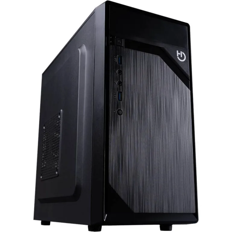 Caja/Torre Hiditec Q2 Pro + Fuente 500W Negro