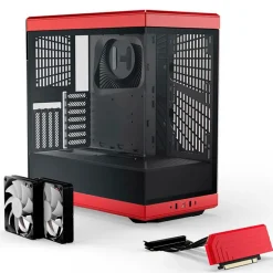 Caja/Torre Hyte Y40 Rojo