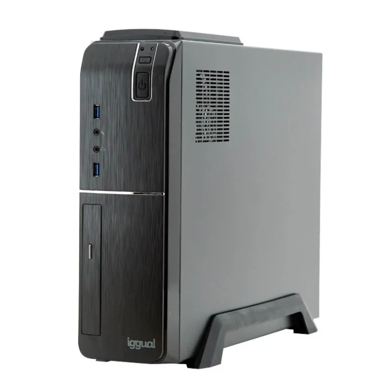 Caja/Torre Iggual Slim USB 3.0 Negro + PSU 80 Plus 500W