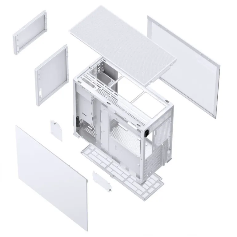 Caja/Torre Jonsbo D41 Mesh Blanco