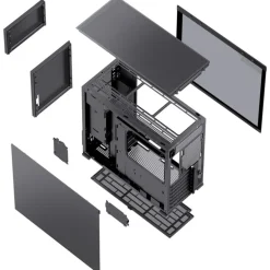 Caja/Torre Jonsbo D41 Mesh Negro