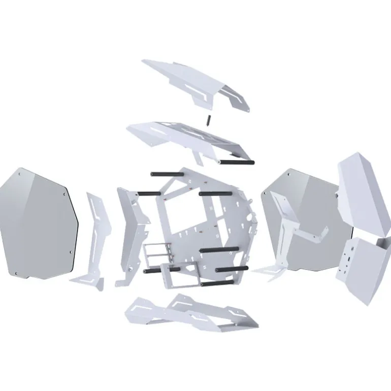 Caja/Torre Jonsbo MOD3 Mini Blanco