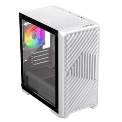 Caja/Torre Keep Out XC-220W Glass ARGB Blanco
