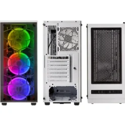 Caja/Torre Kolink Observatory RGB Cristal Templado / Blanco