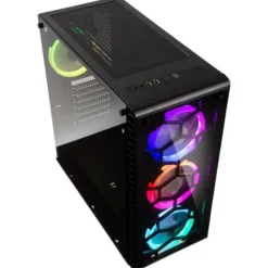 Caja/Torre Kolink Observatory RGB Cristal Templado Negro