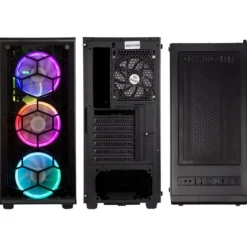 Caja/Torre Kolink Observatory RGB Cristal Templado Negro