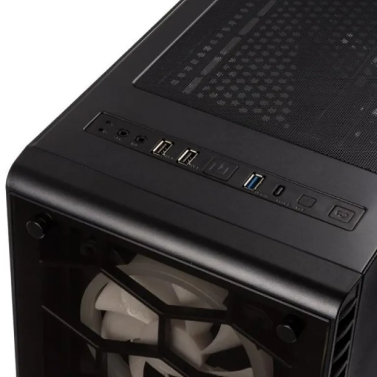 Caja/Torre Kolink Observatory RGB Cristal Templado Negro