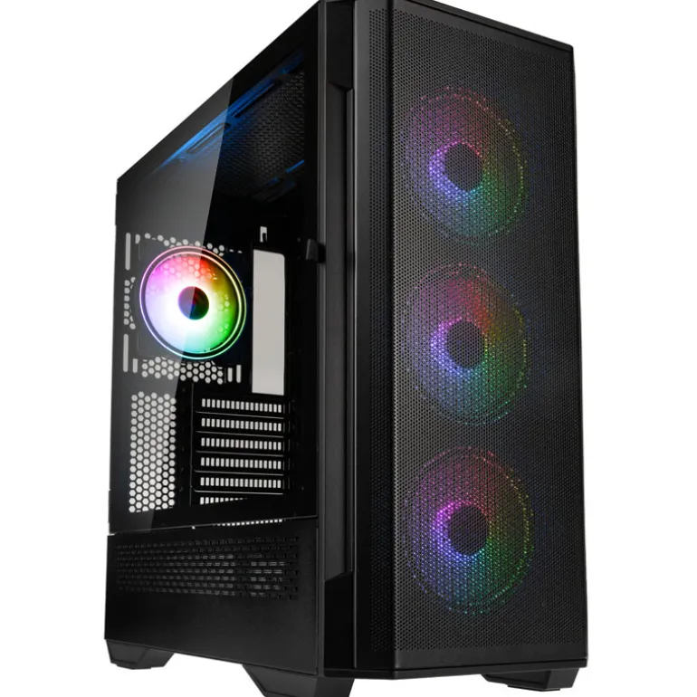 Caja/Torre Kolink Observatory Y Mesh ARGB Negro