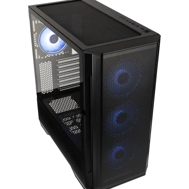 Caja/Torre Kolink Observatory Y Mesh ARGB Negro