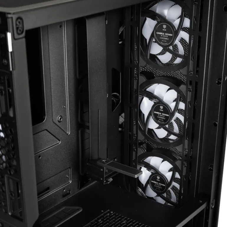 Caja/Torre Kolink Observatory Y Mesh ARGB Negro