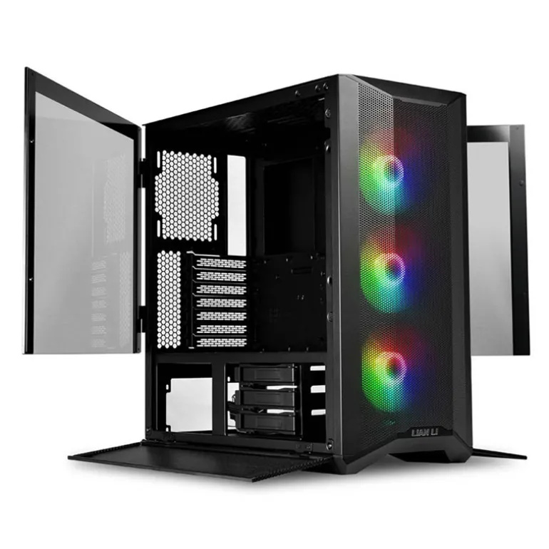 Caja/Torre Lian Li Lancool II Mesh RGB Tipo C Negro