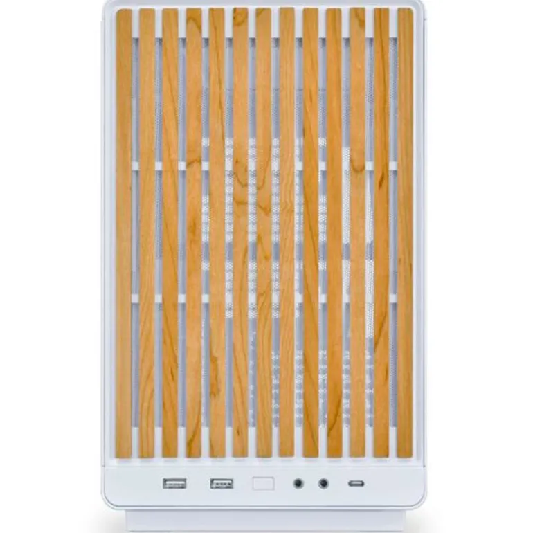 Caja/Torre Lian Li x Dan A3 Wood Edition Blanco